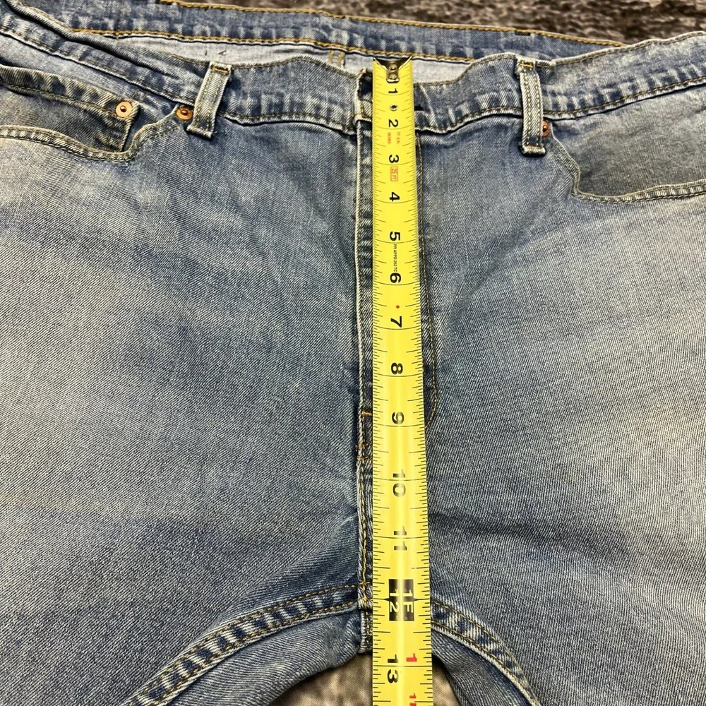 Levi's‎ 559 Jeans Relaxed Straight Mens 40x31 Blue Distressed Denim